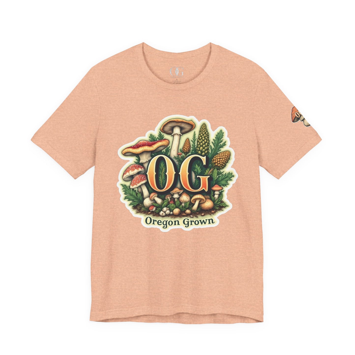 Oregon (OG) Grown Mushroom Tee