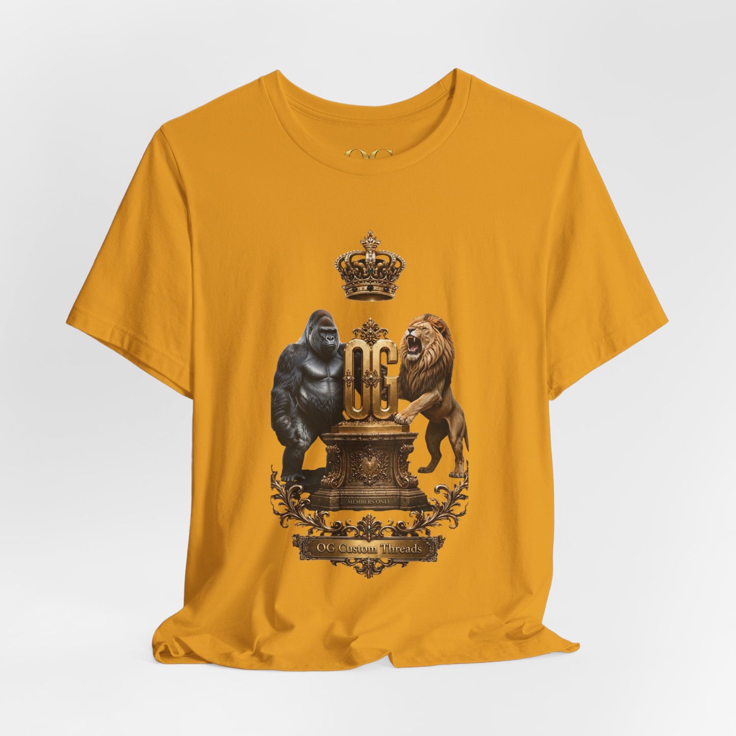 Lion & Gorilla Crowned OG Tee