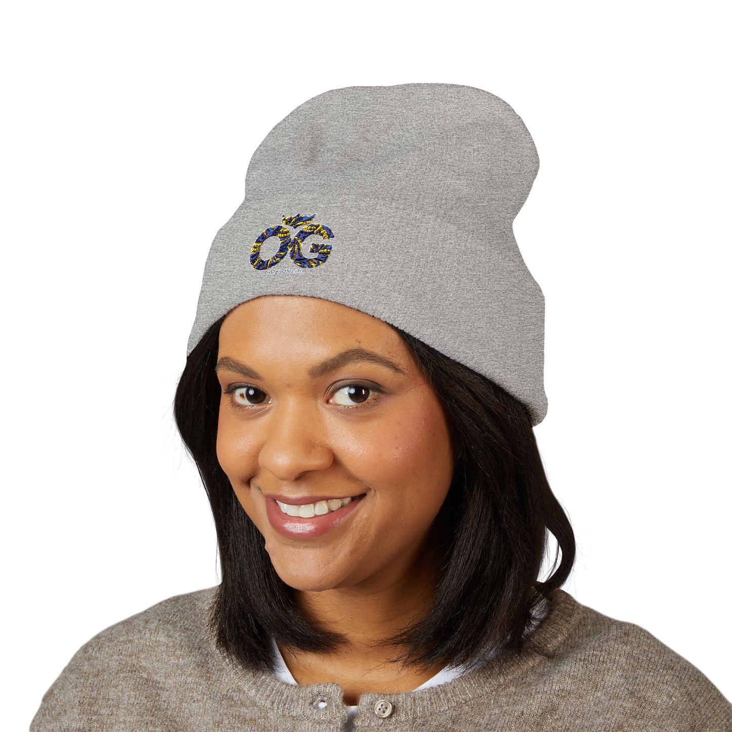 Zuri Embroidered OG Beanie