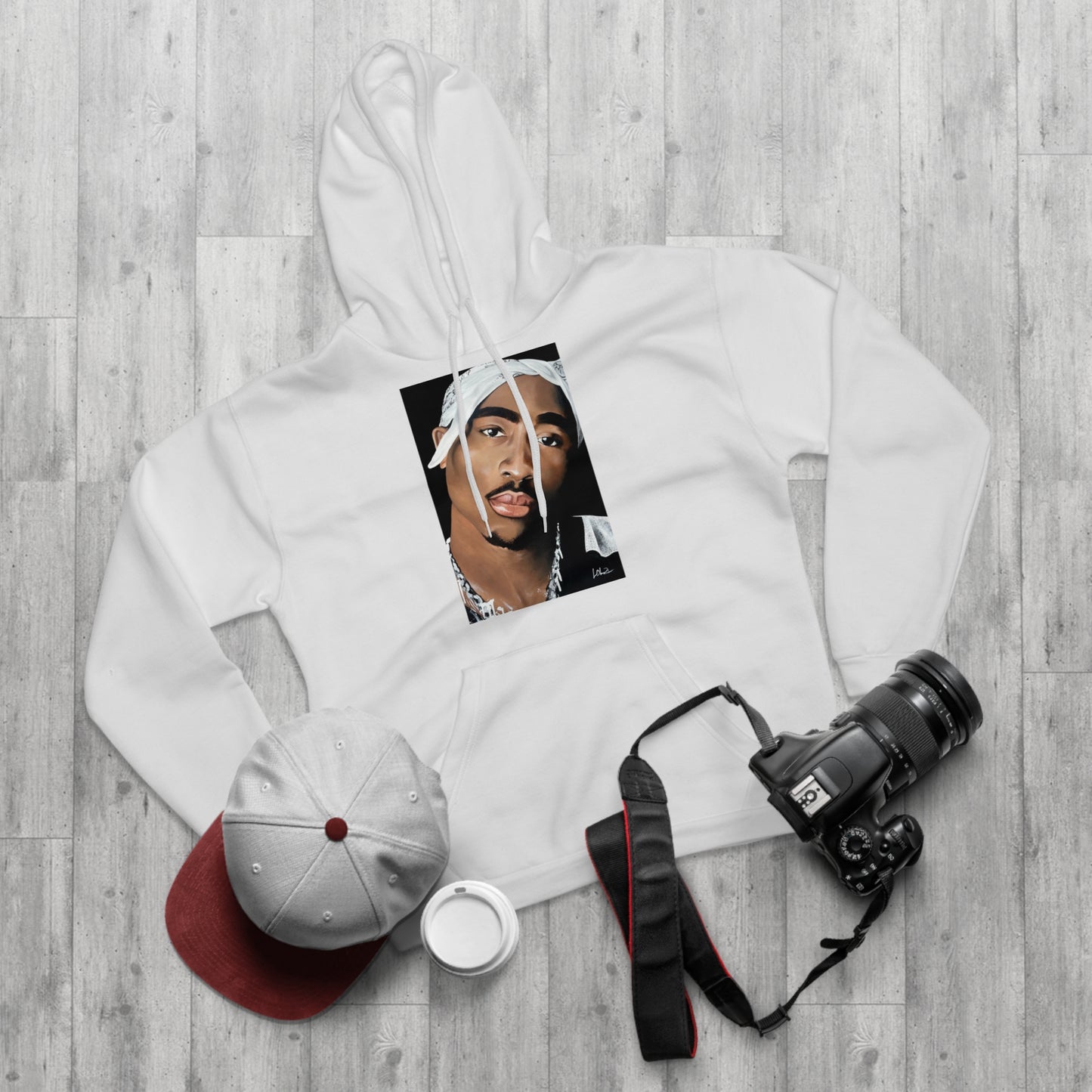 “Dear mama” Portrait painted by Lola Buckwald, OG Hoodie