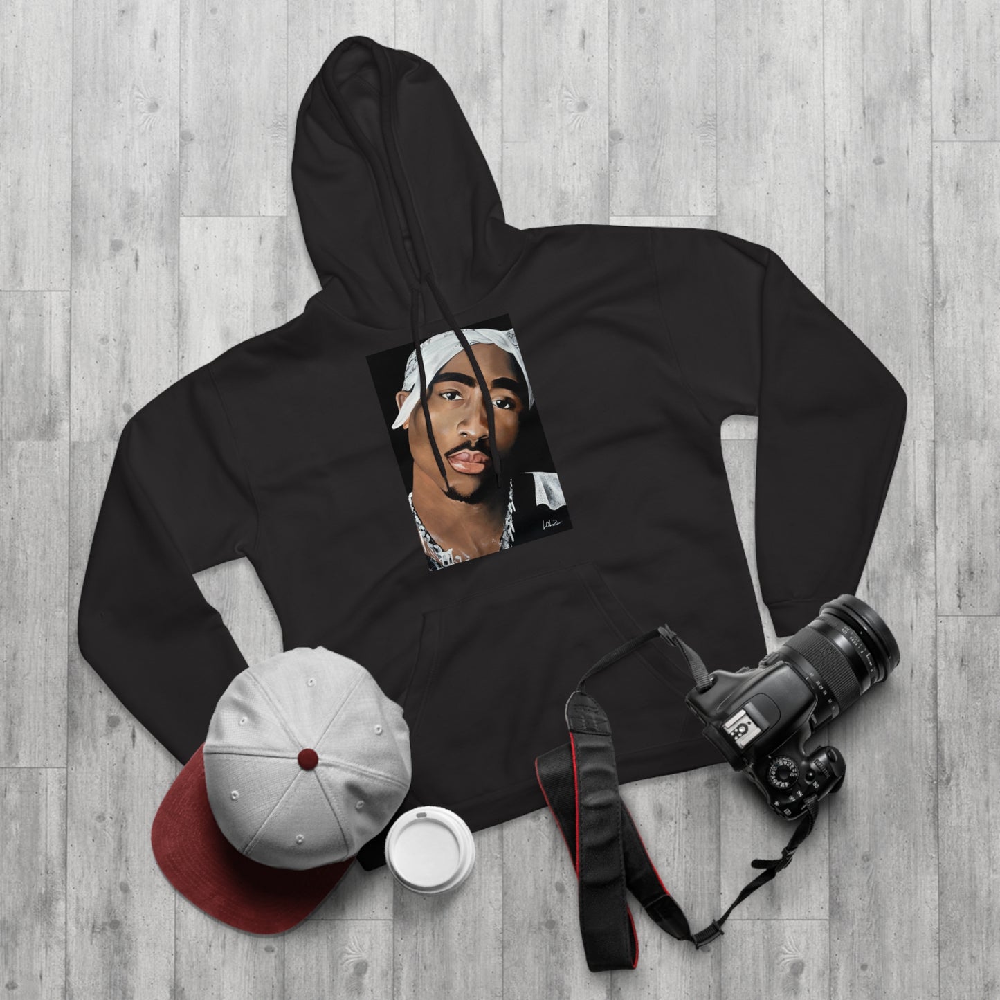 “Dear mama” Portrait painted by Lola Buckwald, OG Hoodie