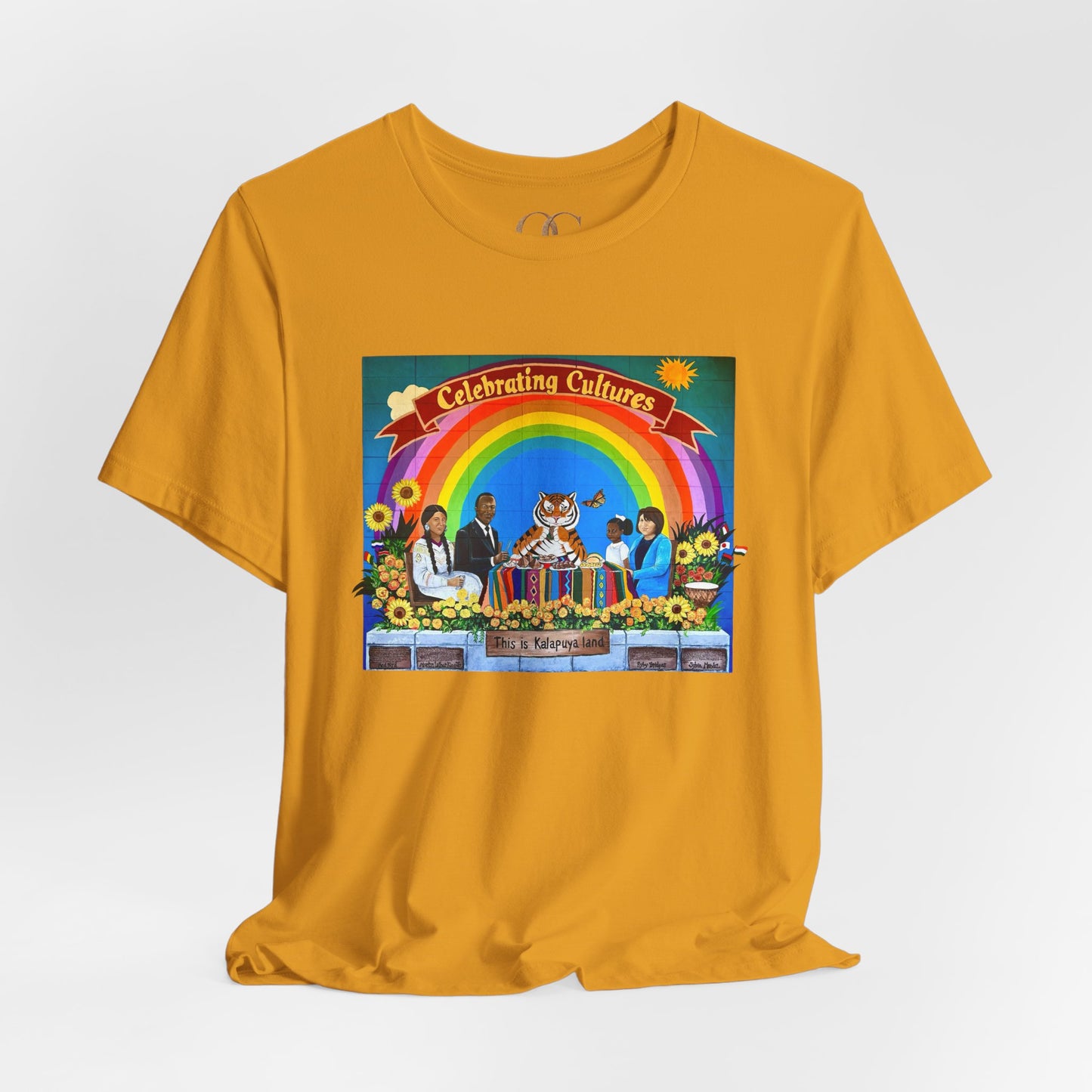 Celebrating Cultures T-Shirt — Multicultural Student Union Irving Elementary School Tee