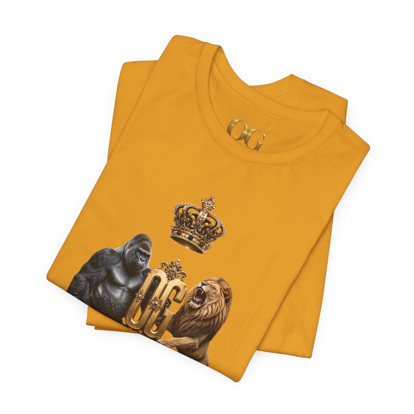 Lion & Gorilla Crowned OG Tee