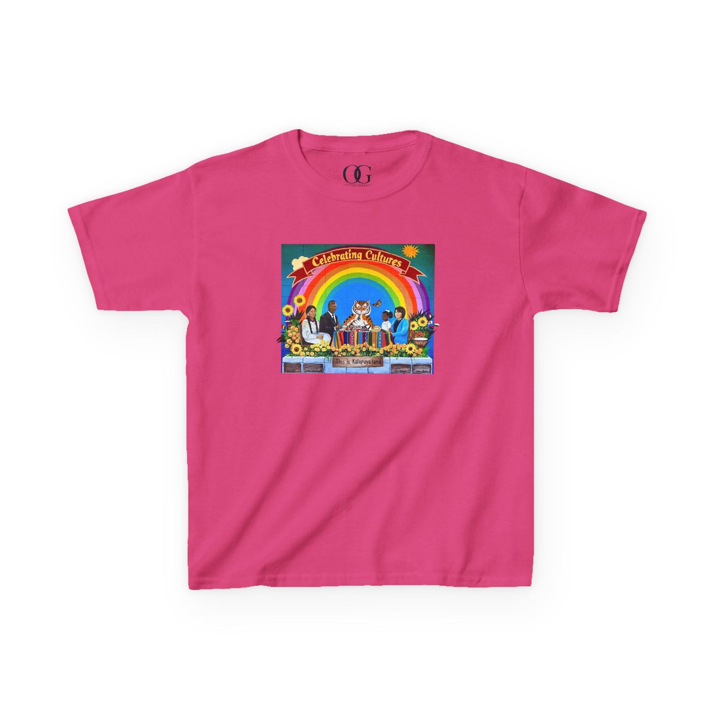 Celebrating Culture Irving Elementary Mural 2026, youth tee