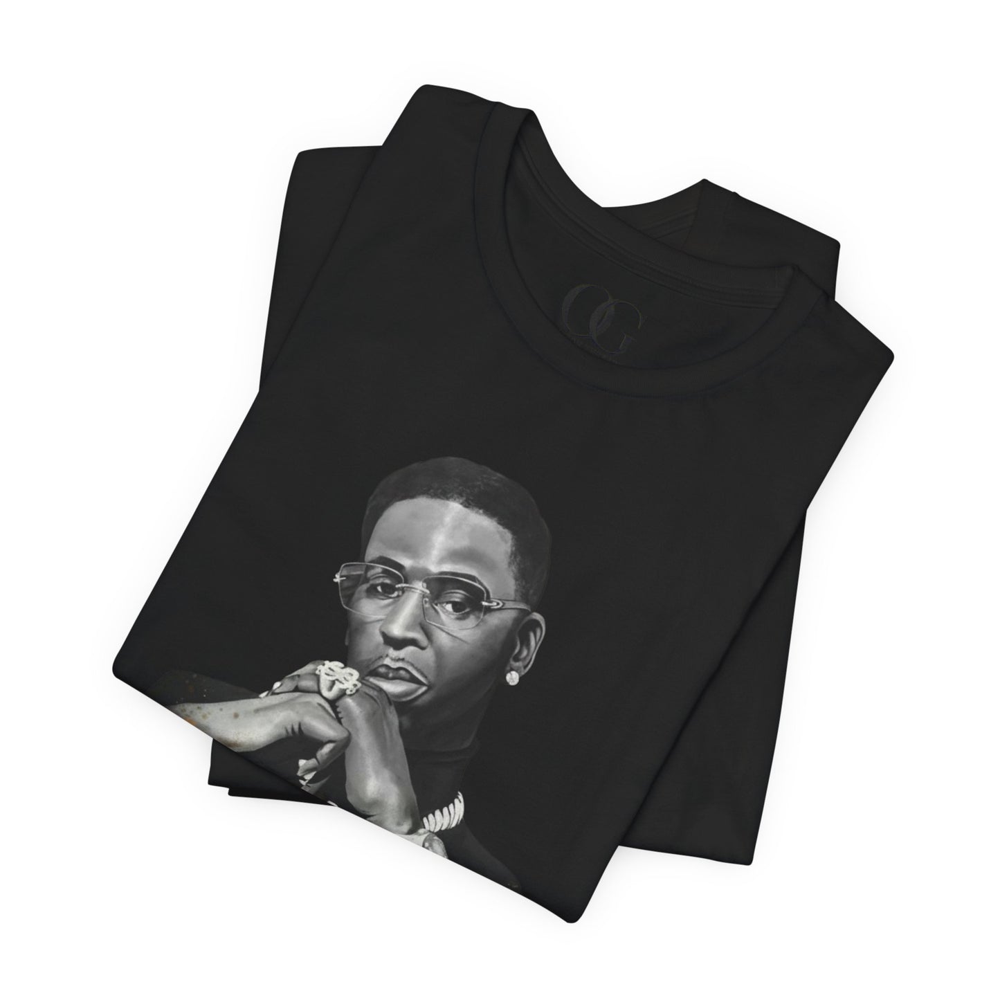 Cray Cray OG Tribute Tee, Portrait painted by Lola Buckwald