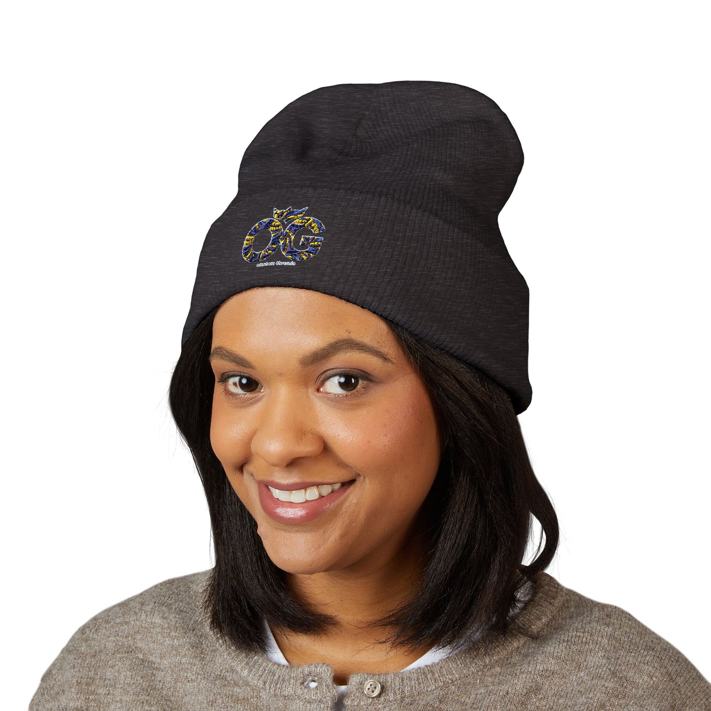 Zuri Embroidered OG Beanie