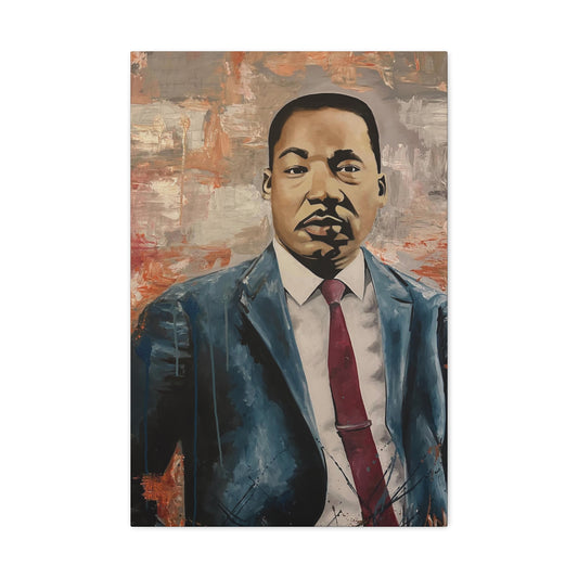 Dr. King painted by Lola Buckwald 20x30 Canvas OG prints