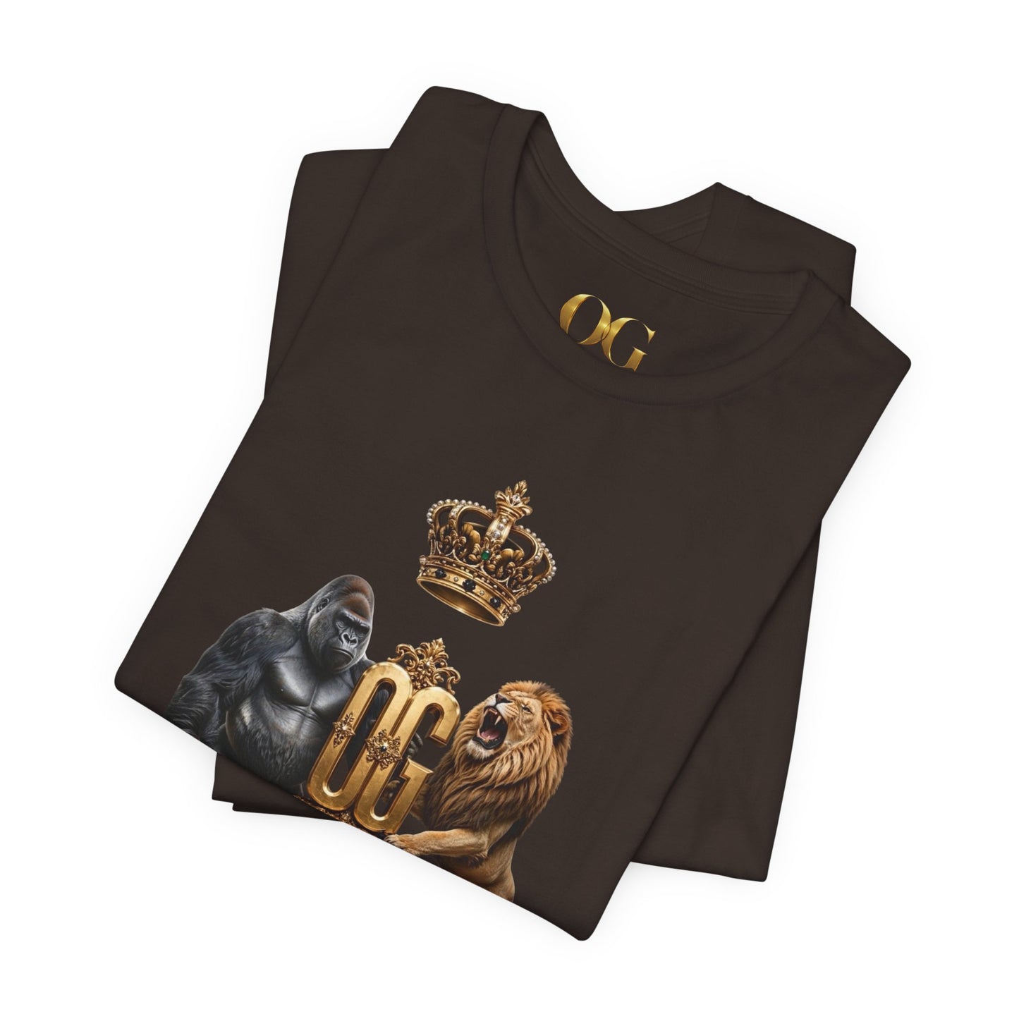 Lion & Gorilla Crowned OG Tee