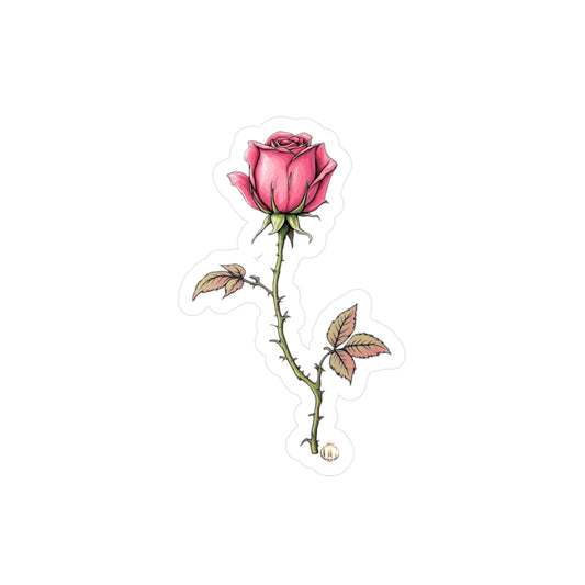 He loves me, he loves me not  OG Rose Kiss-Cut Vinyl sticker