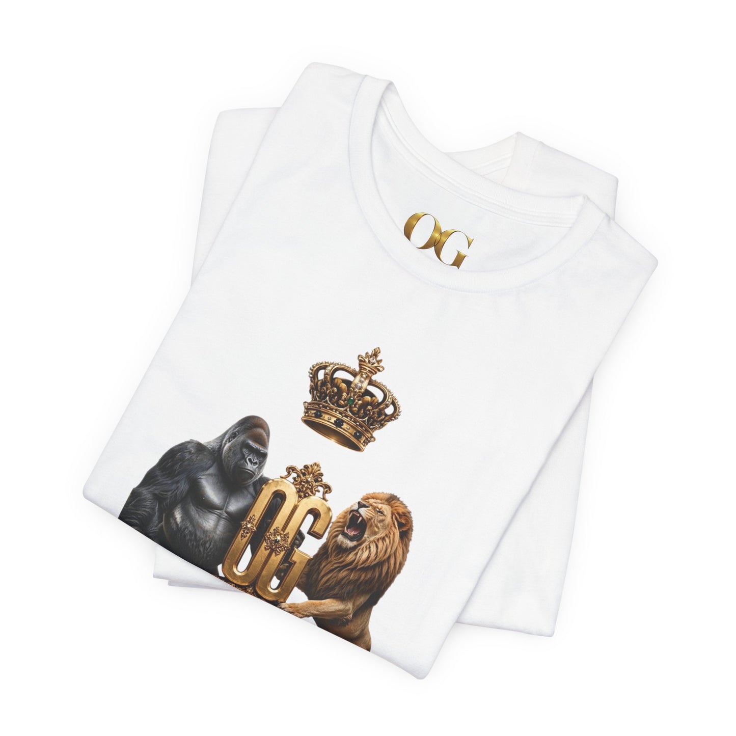 Lion & Gorilla Crowned OG Tee