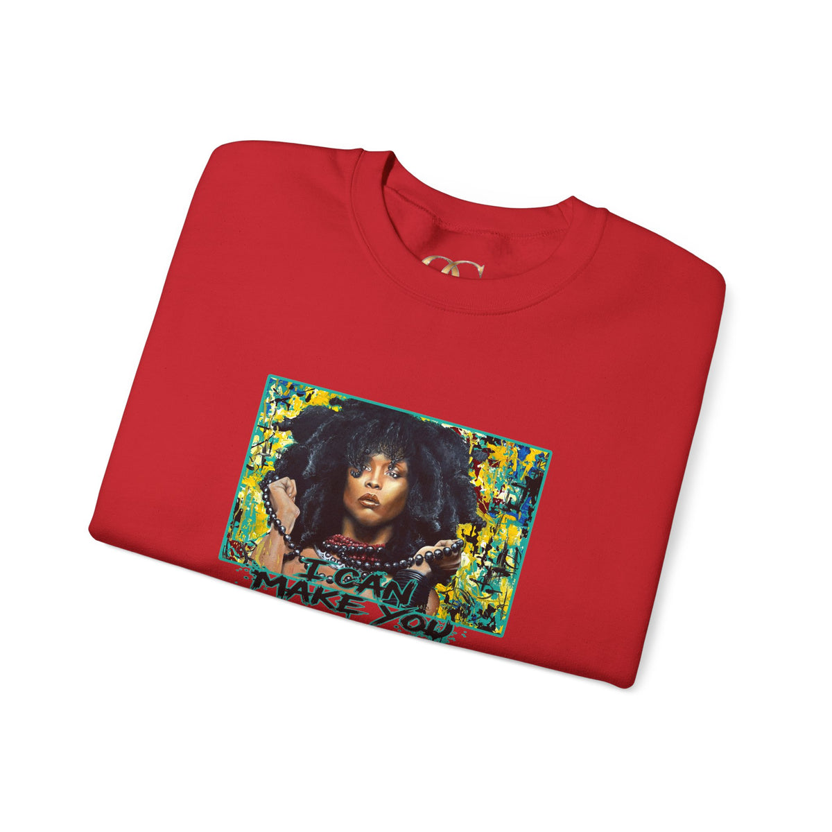 'Put Your Phone Down' OG Sweatshirt with Portrait Art by Lola Buckwald