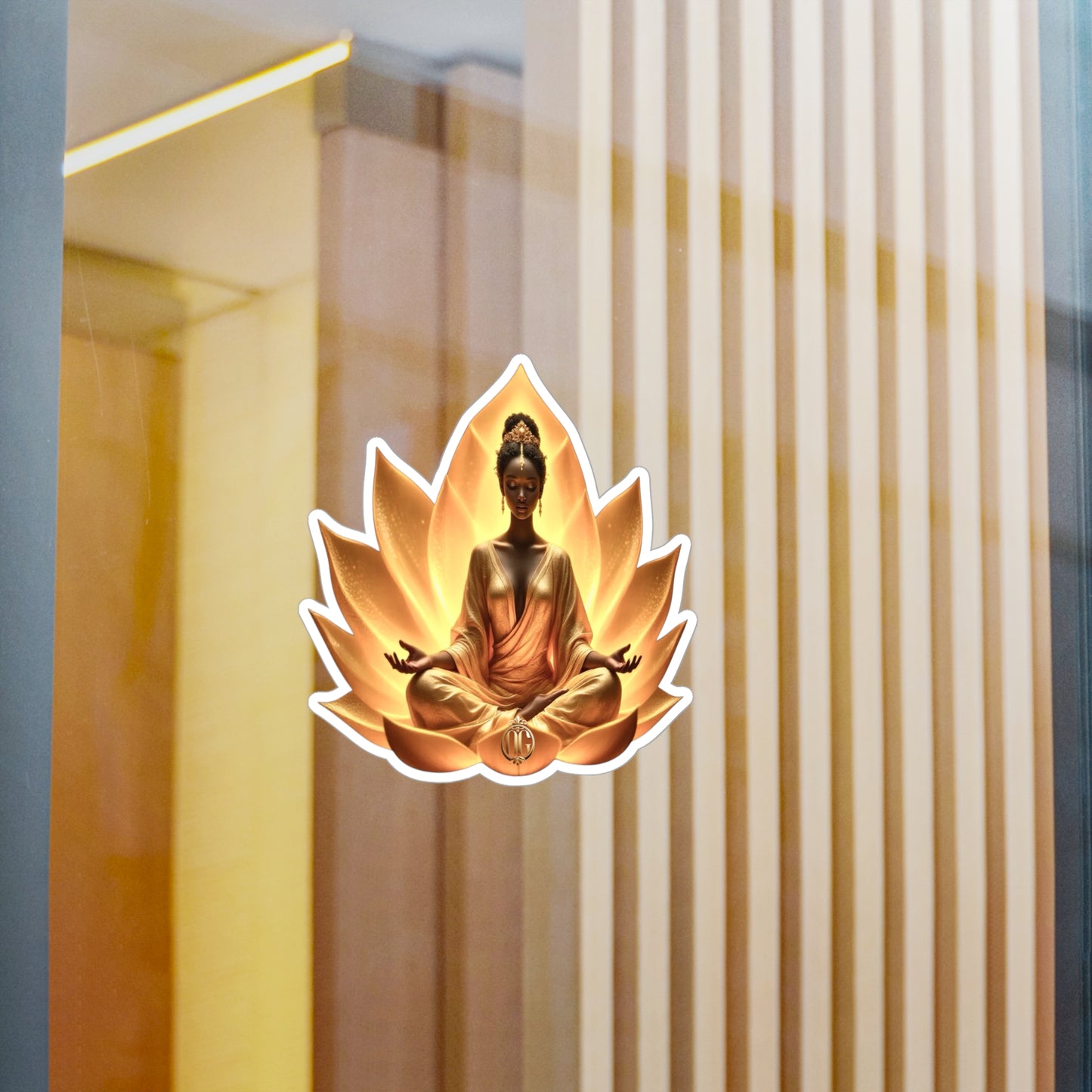 Mindful Lotus OG sticker