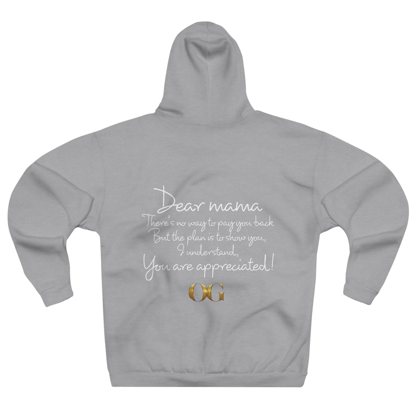 “Dear mama” Portrait painted by Lola Buckwald, OG Hoodie