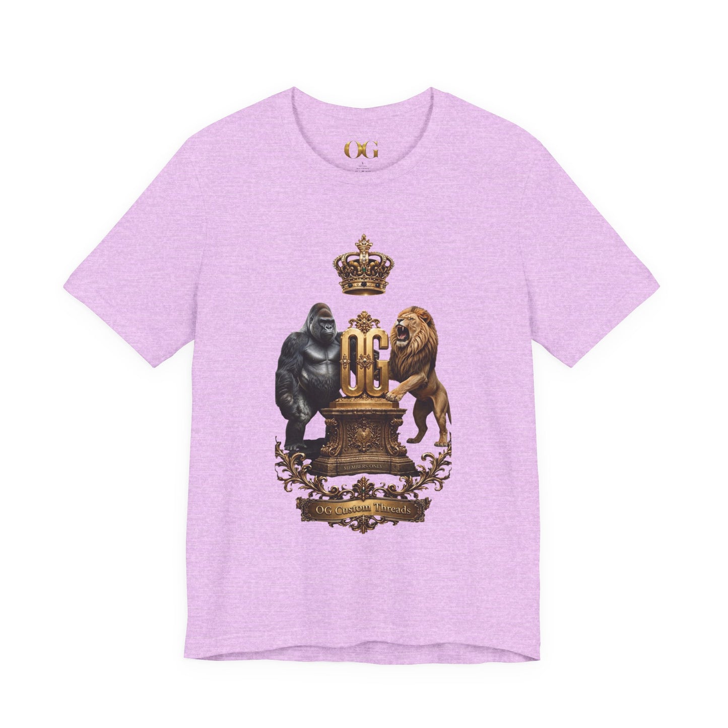 Lion & Gorilla Crowned OG Tee