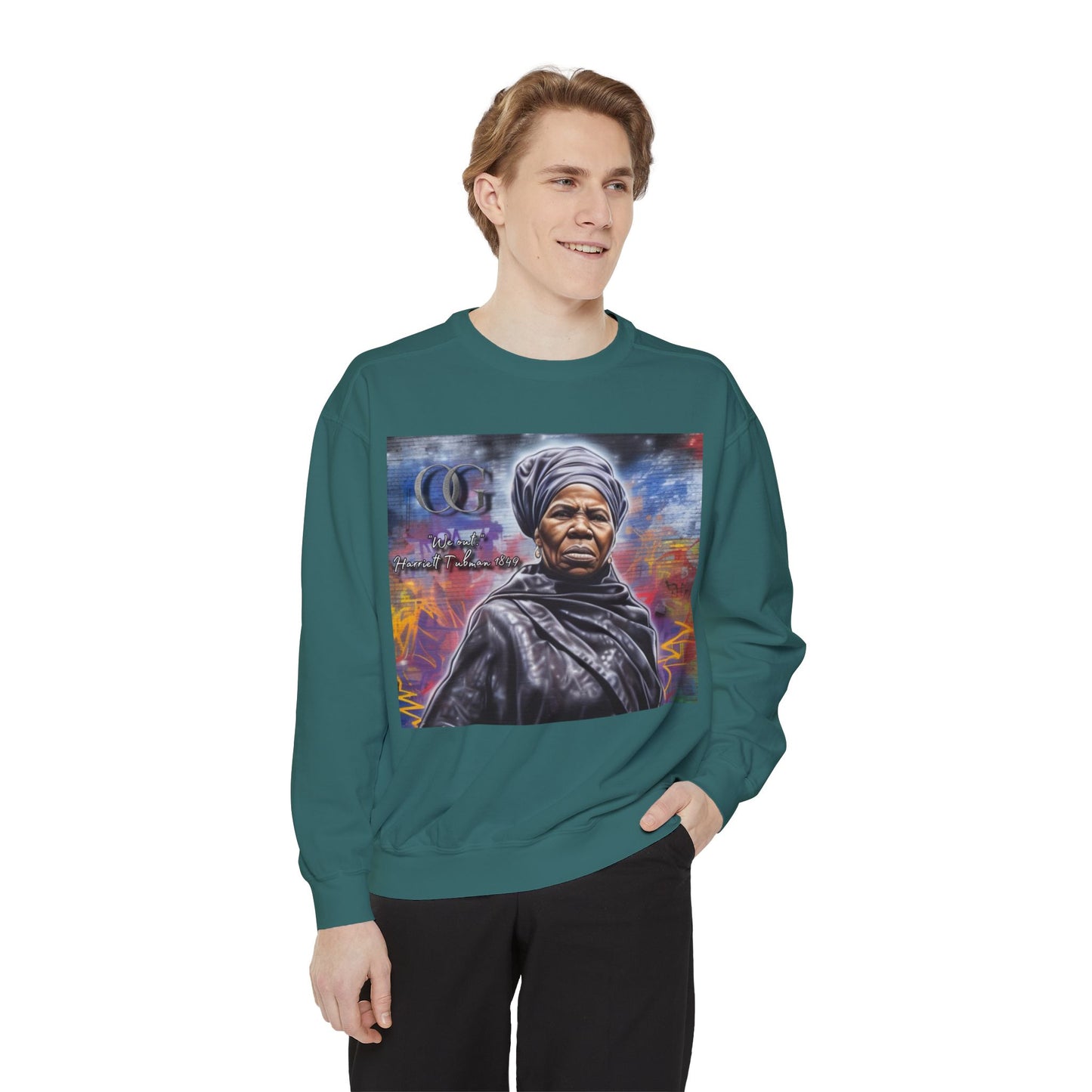 Harriet Tubman inspired graphic OG sweatshirt