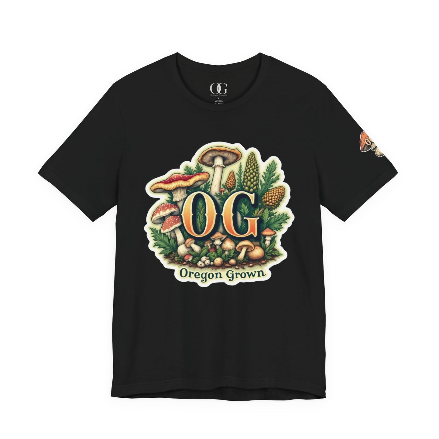 Oregon (OG) Grown Mushroom Tee