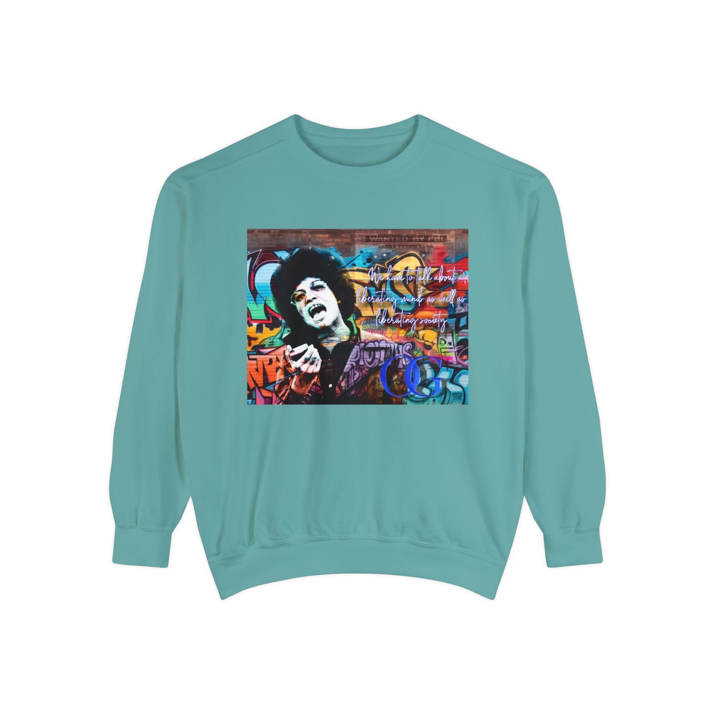 Angela Davis inspired Graffiti OG Sweatshirt