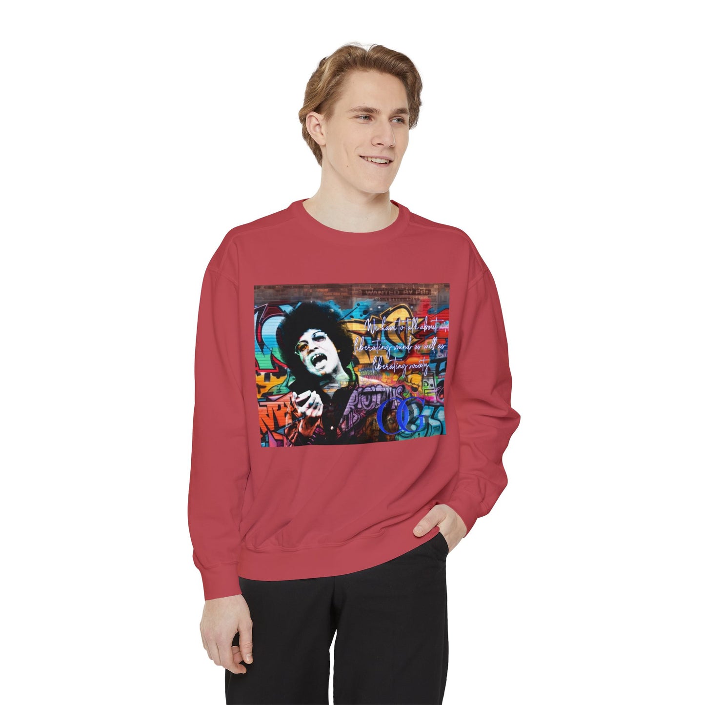 Angela Davis inspired Graffiti OG Sweatshirt