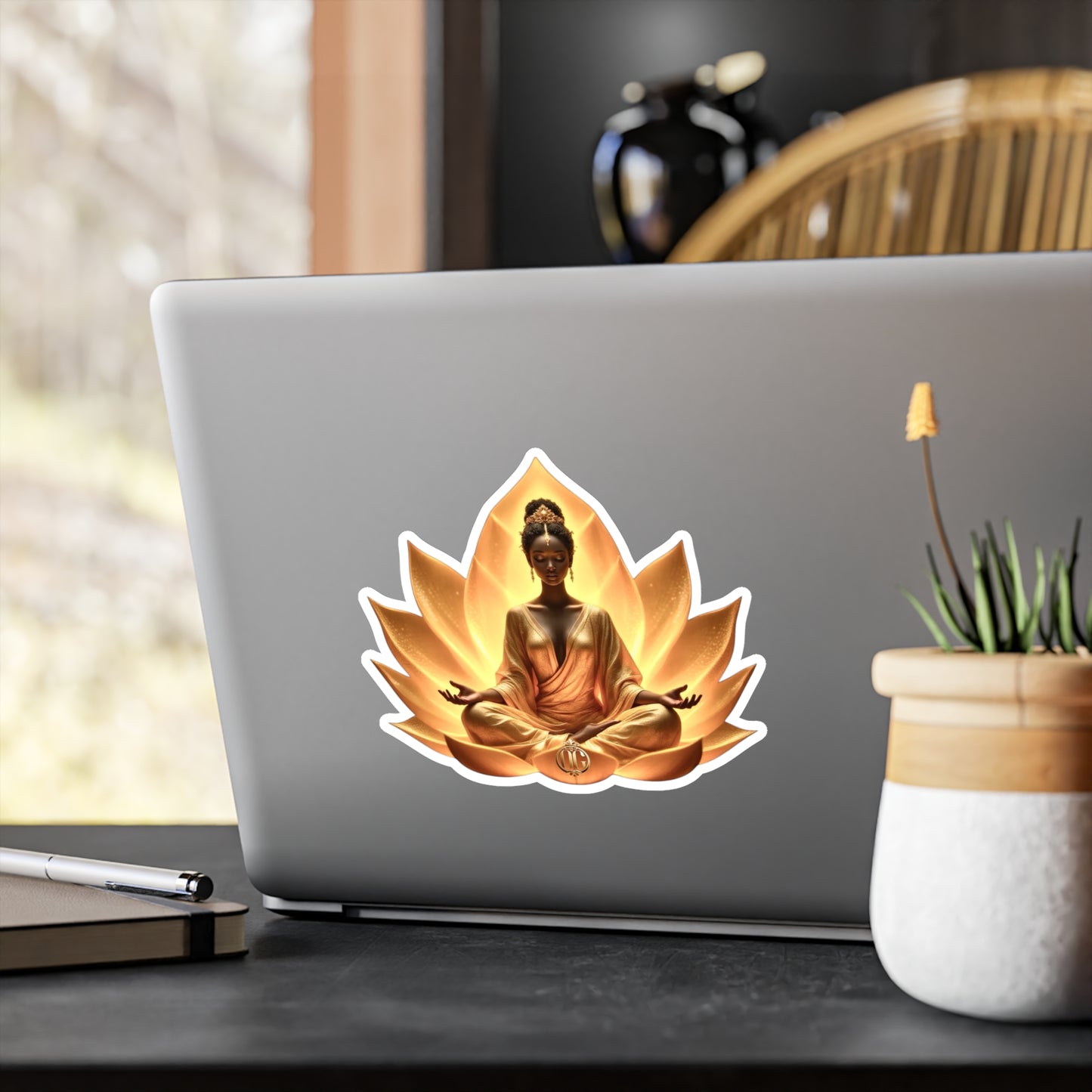 Mindful Lotus OG sticker
