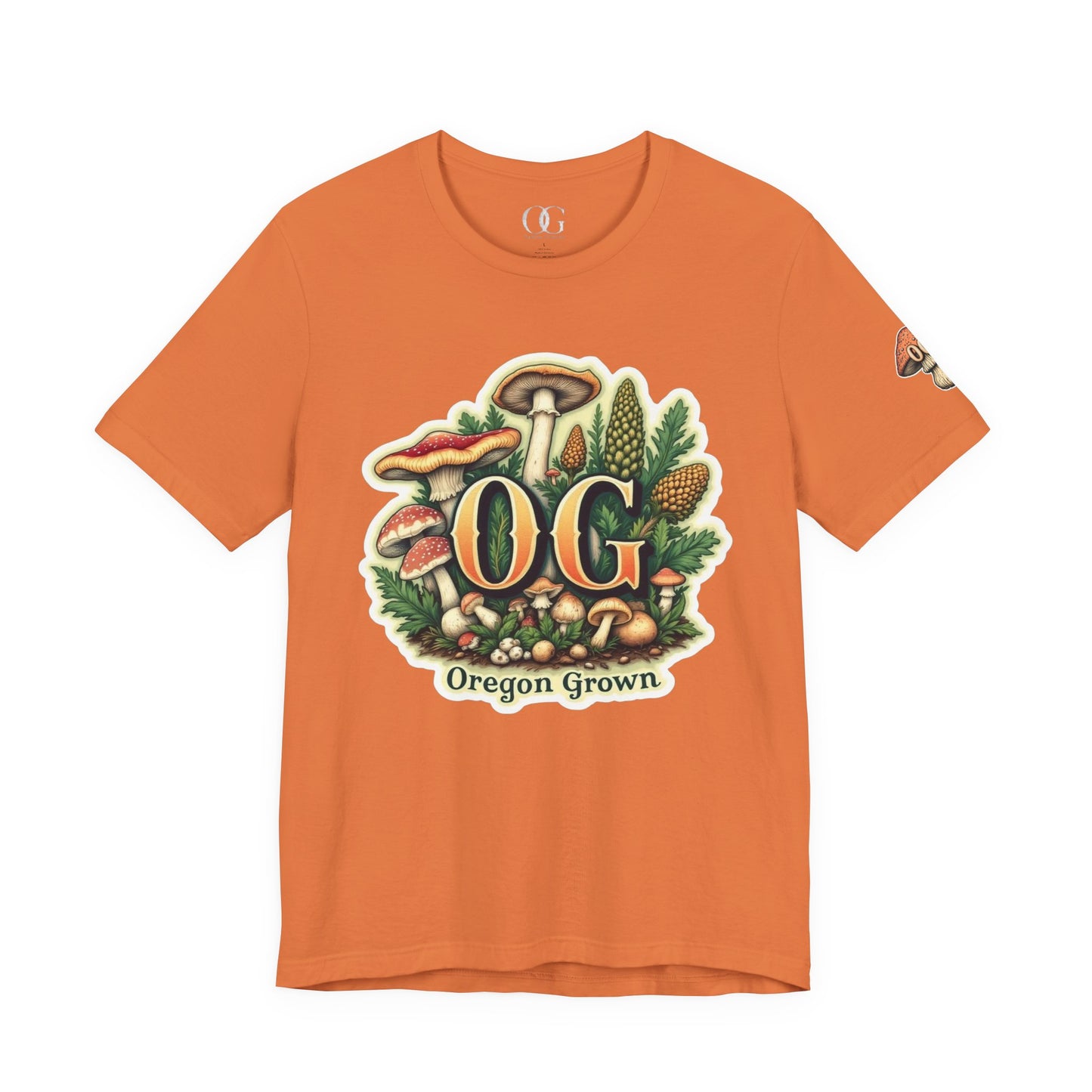Oregon (OG) Grown Mushroom Tee