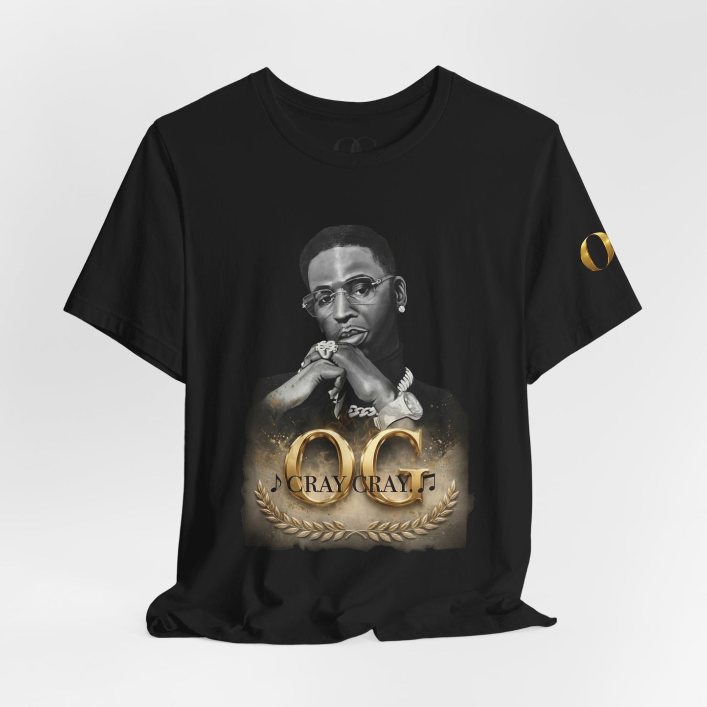 Cray Cray OG Tribute Tee, Portrait painted by Lola Buckwald