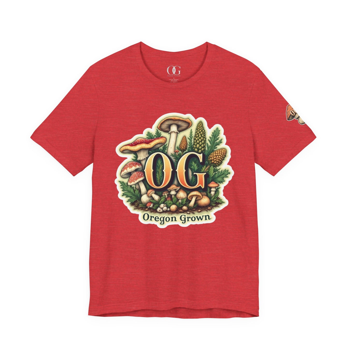 Oregon (OG) Grown Mushroom Tee