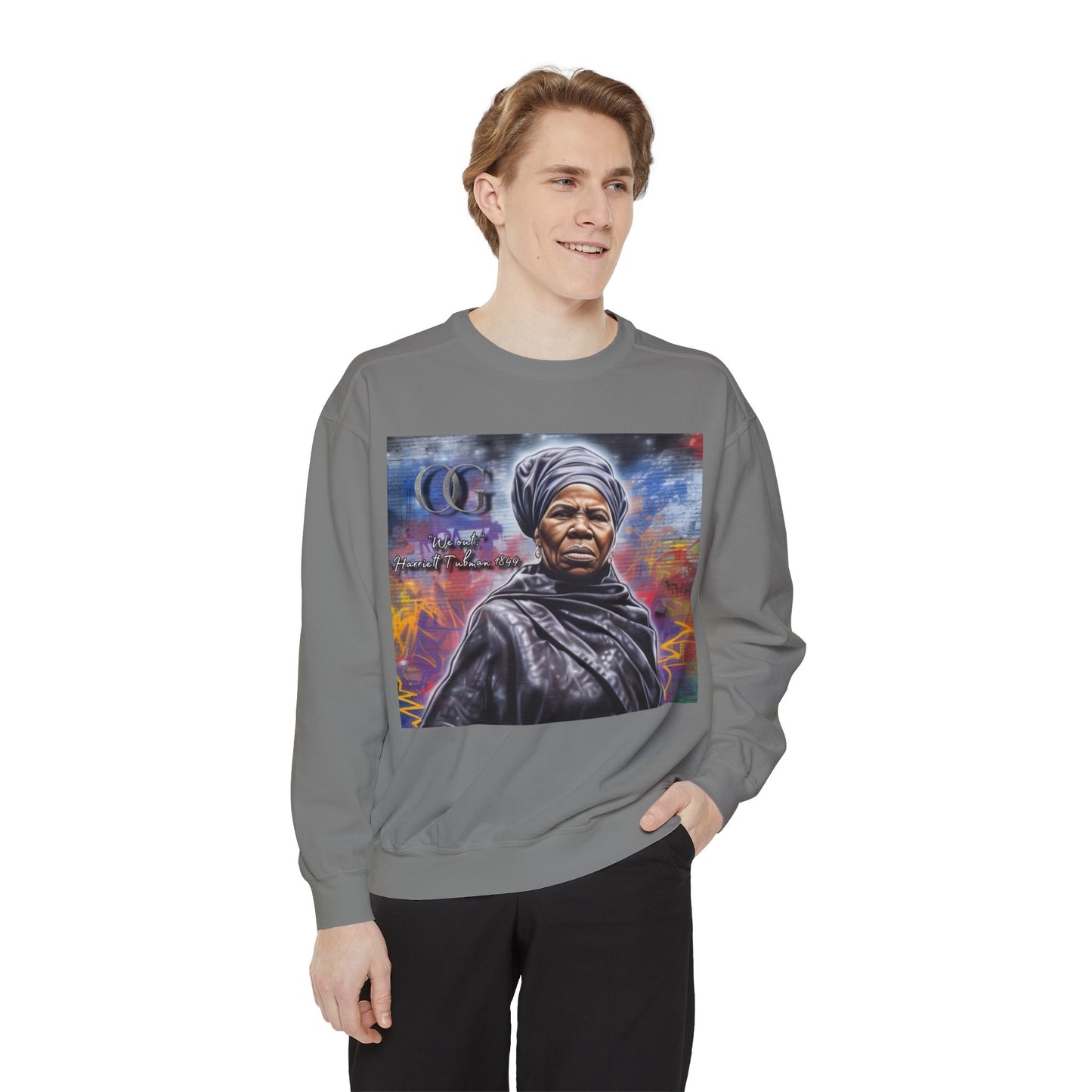 Harriet Tubman inspired graphic OG sweatshirt