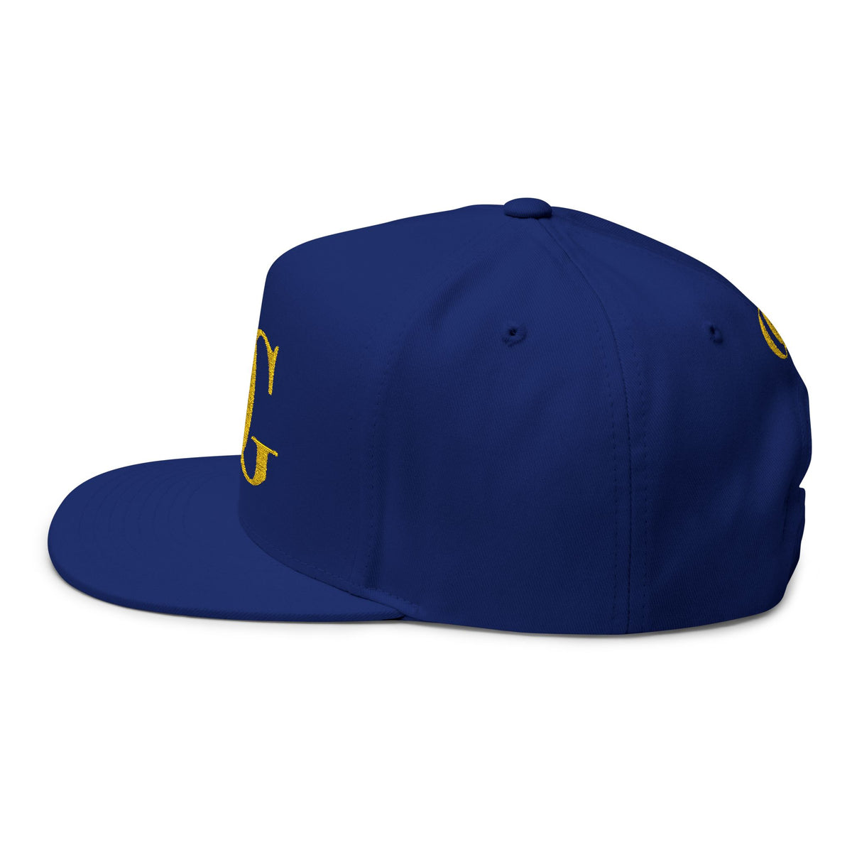 Gold OG Embroidered Flat Bill Cap