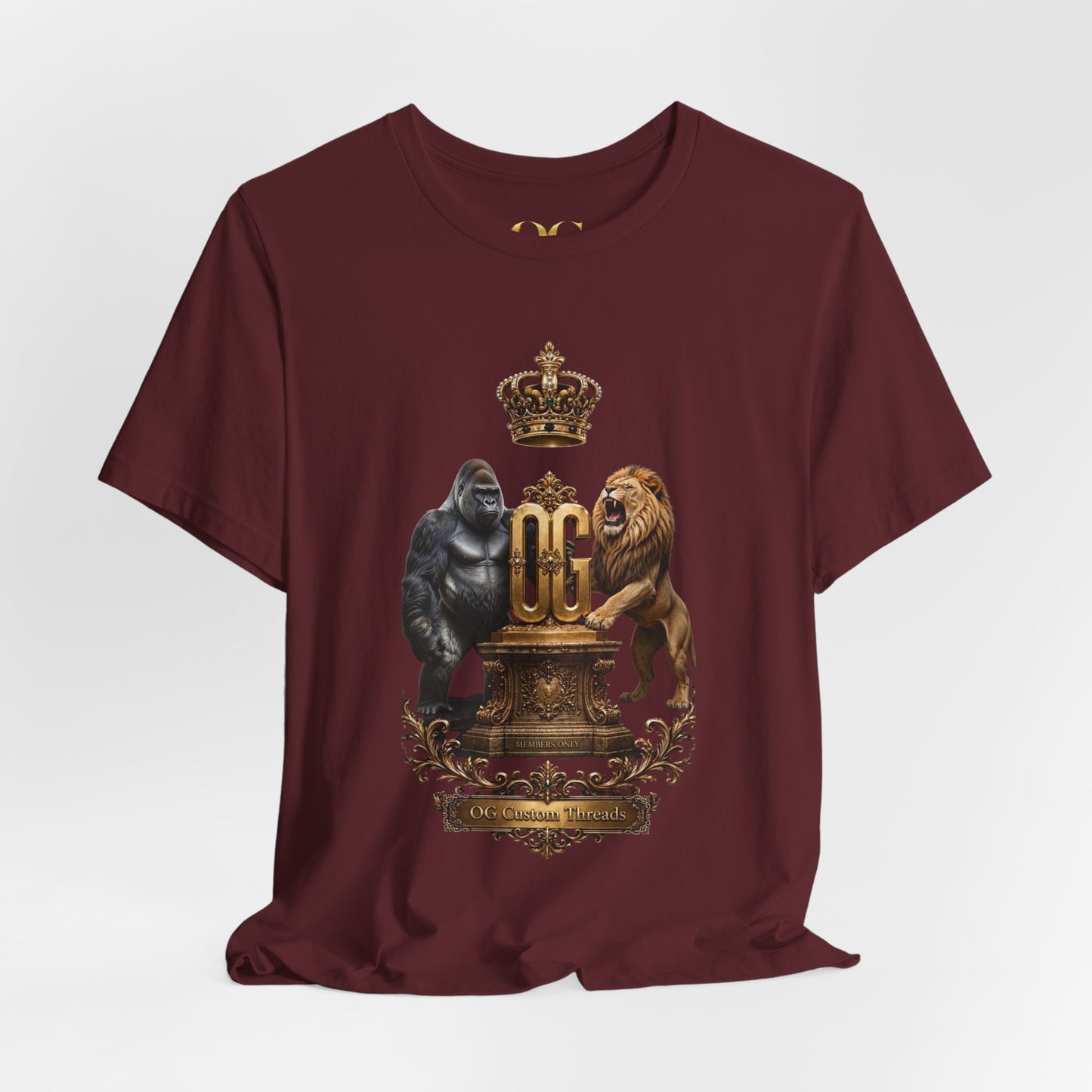 Lion & Gorilla Crowned OG Tee