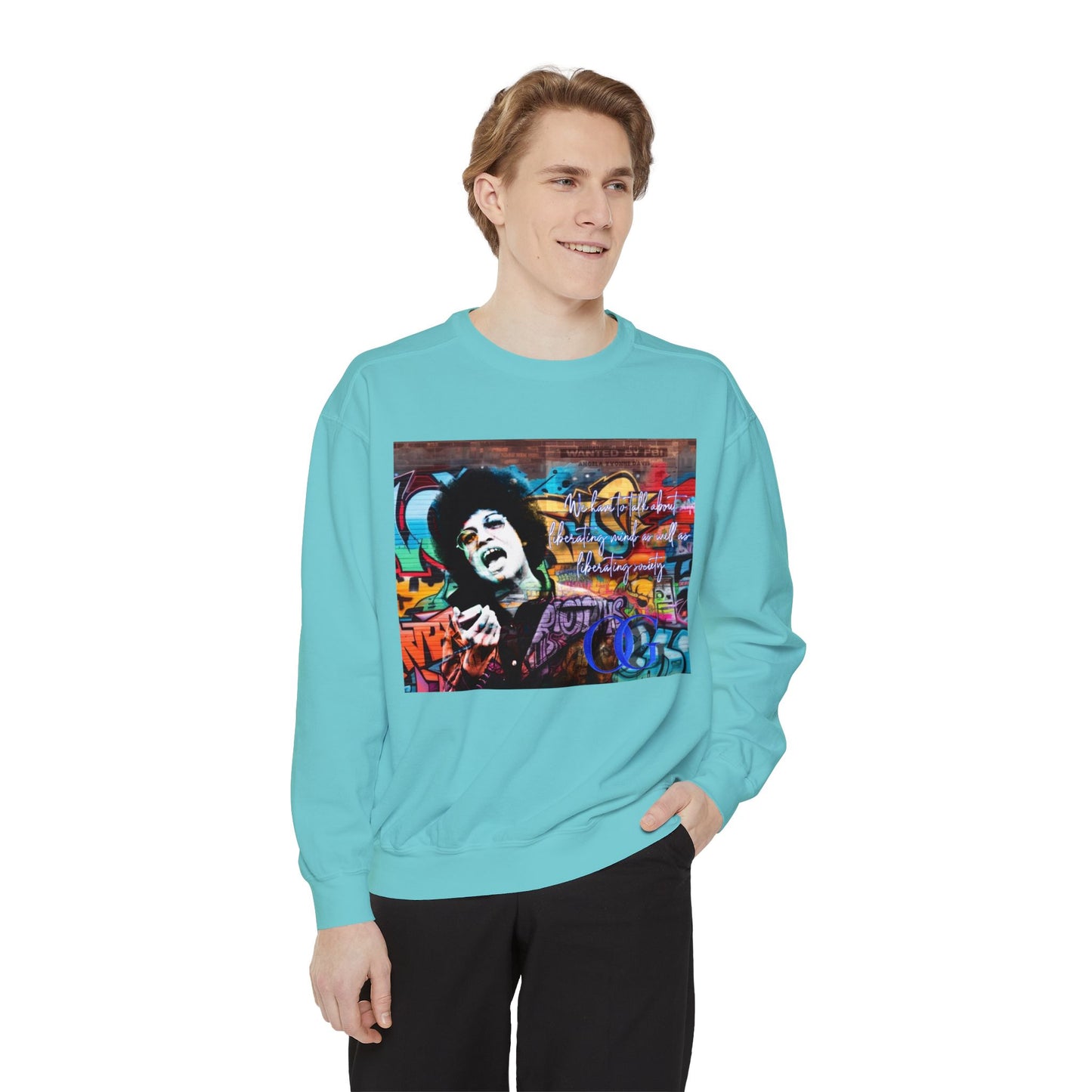 Angela Davis inspired Graffiti OG Sweatshirt