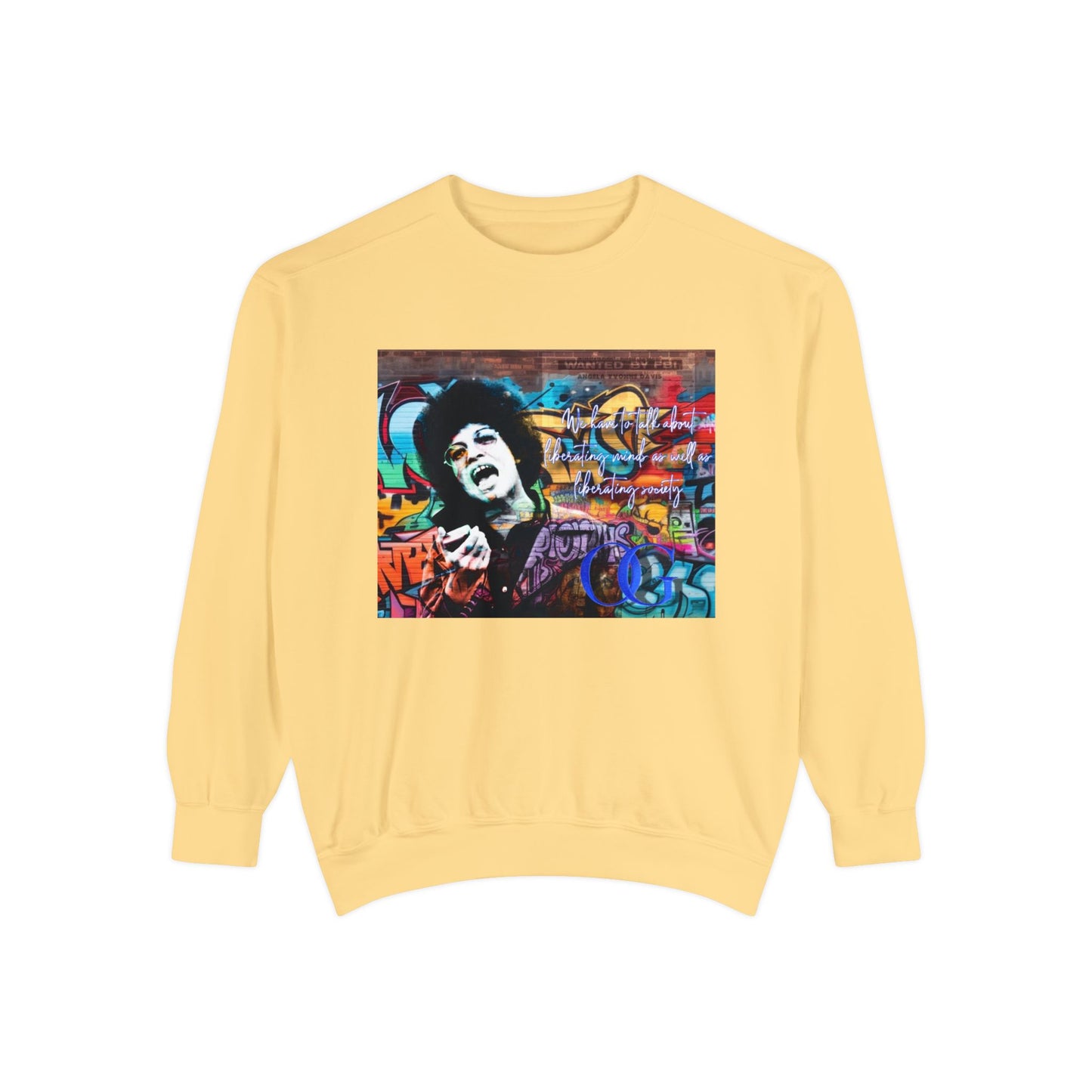 Angela Davis inspired Graffiti OG Sweatshirt