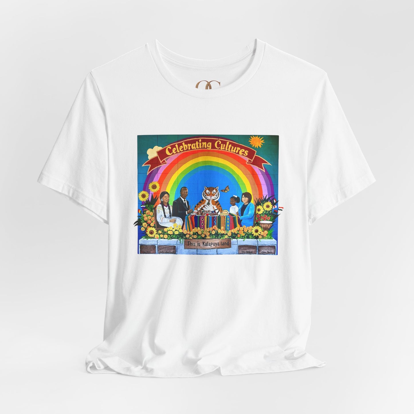 Celebrating Cultures T-Shirt — Multicultural Student Union Irving Elementary School Tee