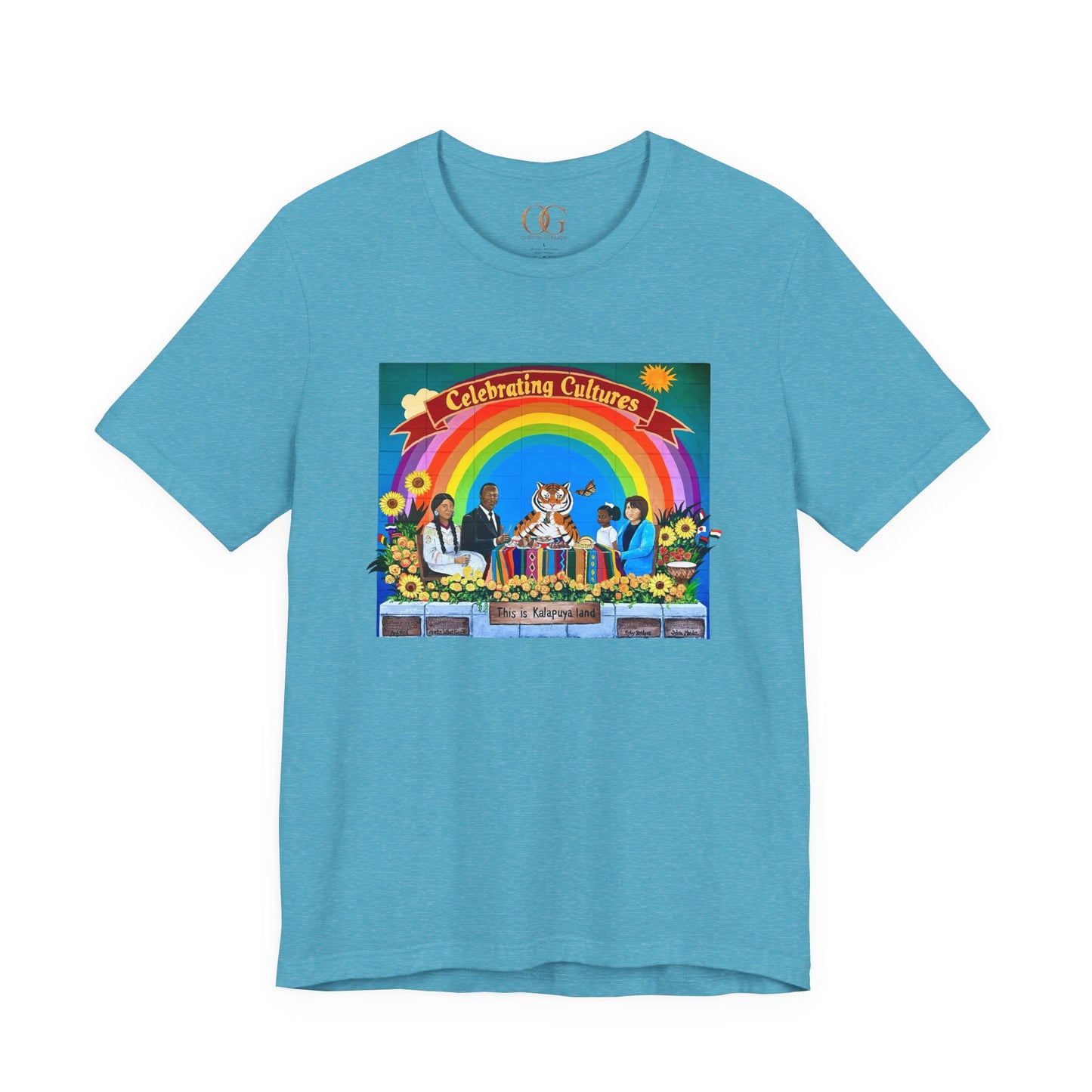 Celebrating Cultures T-Shirt — Multicultural Student Union Irving Elementary School Tee