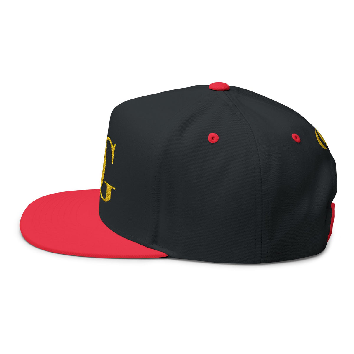 Gold OG Embroidered Flat Bill Cap