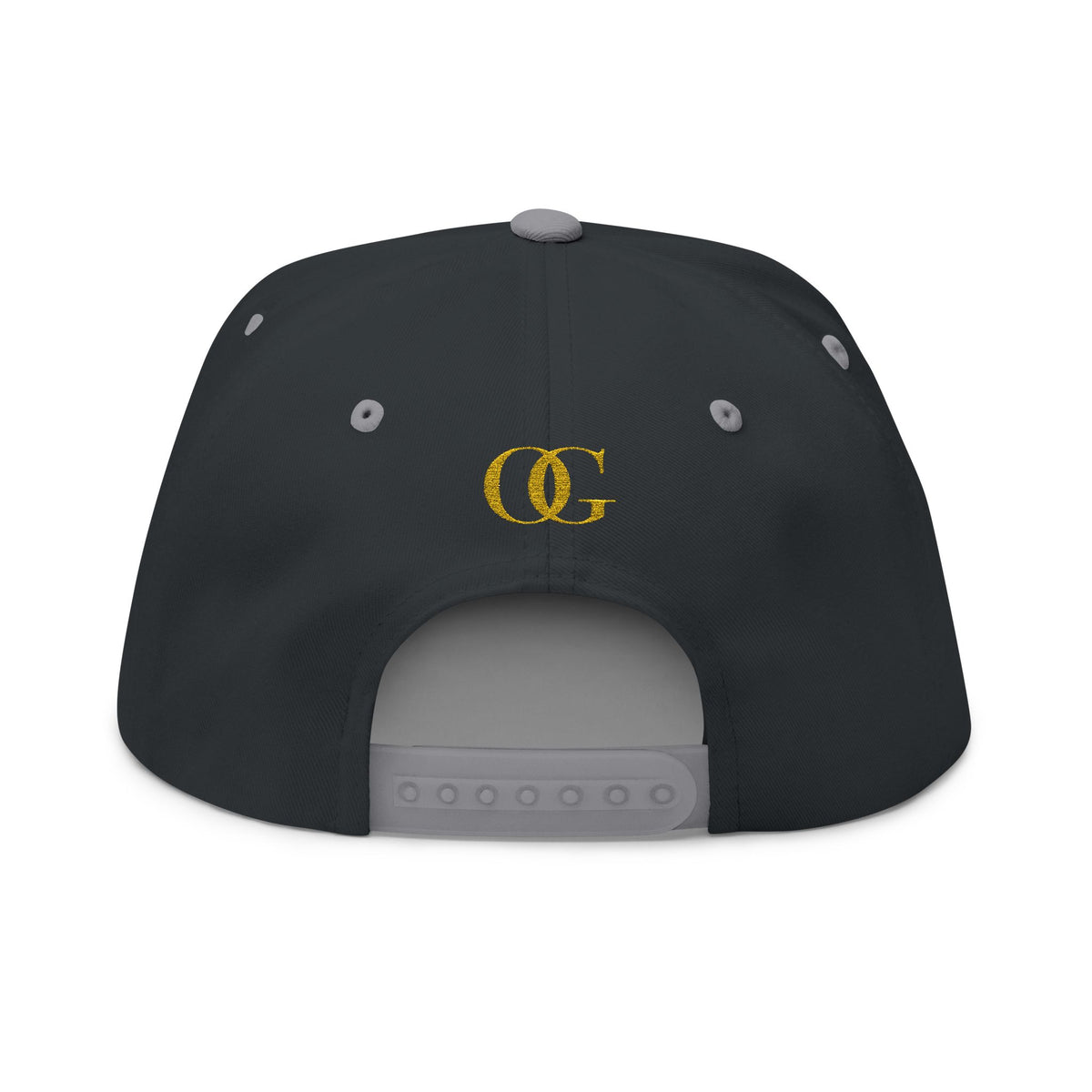 Gold OG Embroidered Flat Bill Cap