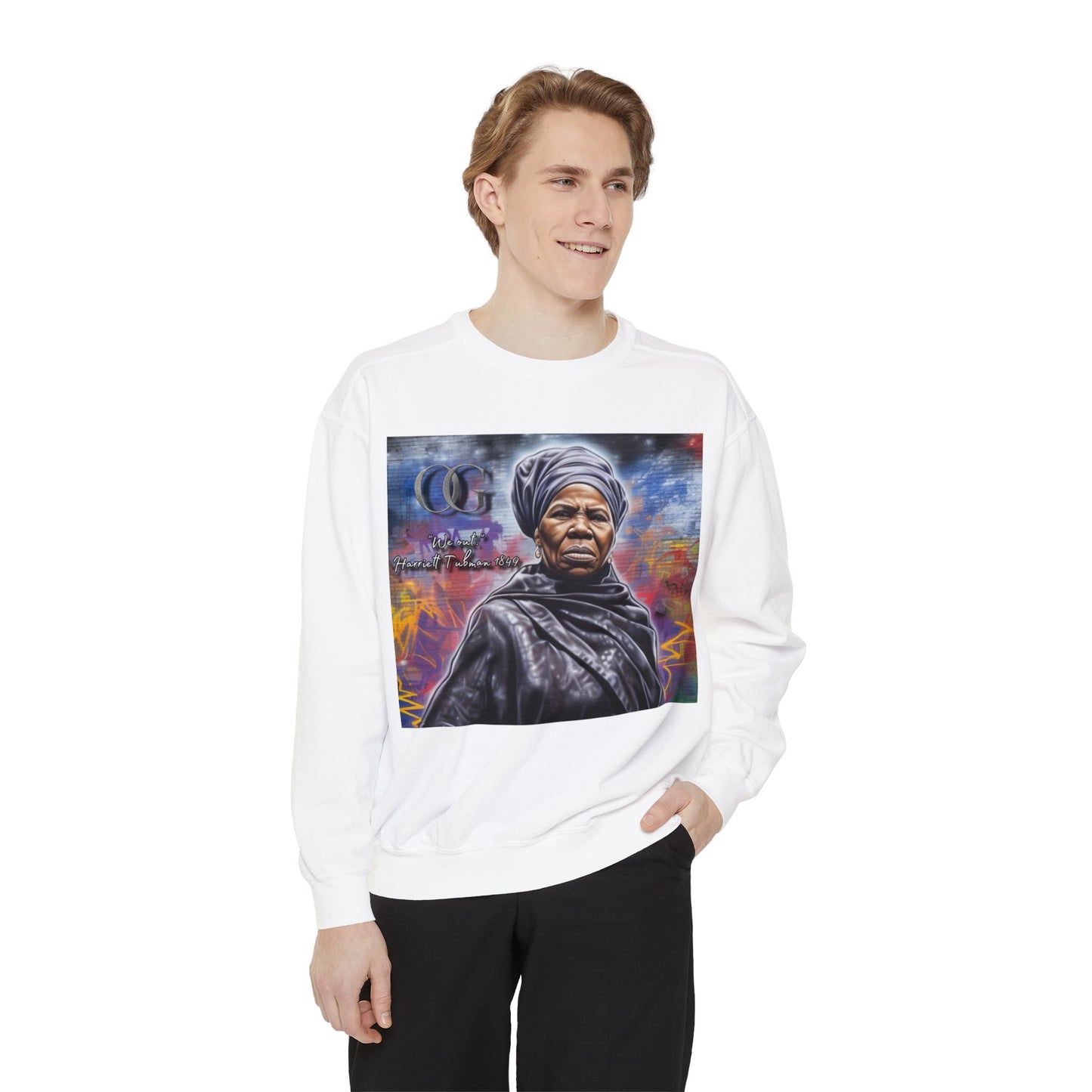 Harriet Tubman inspired graphic OG sweatshirt