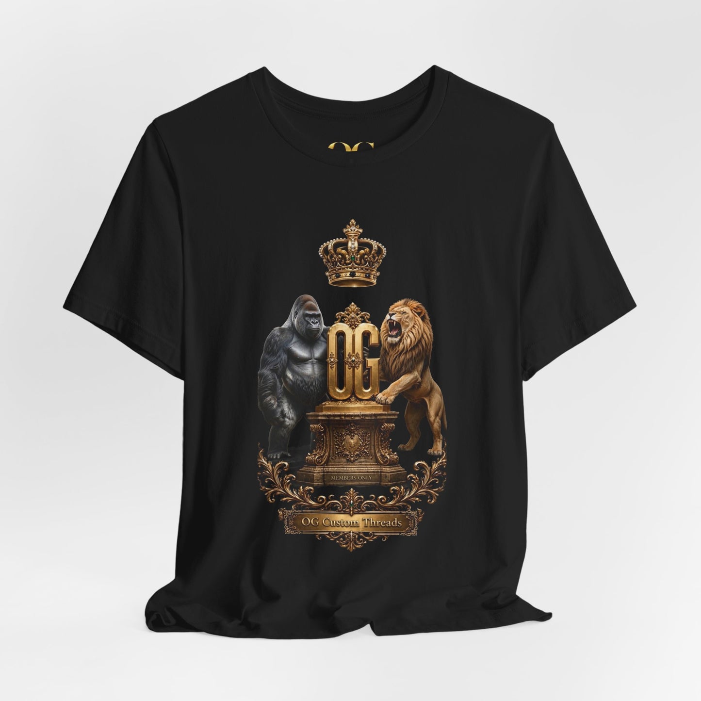 Lion & Gorilla Crowned OG Tee