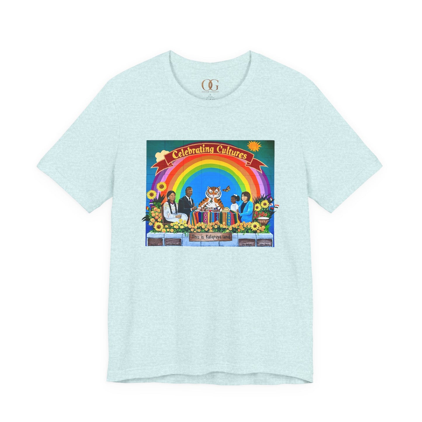 Celebrating Cultures T-Shirt — Multicultural Student Union Irving Elementary School Tee