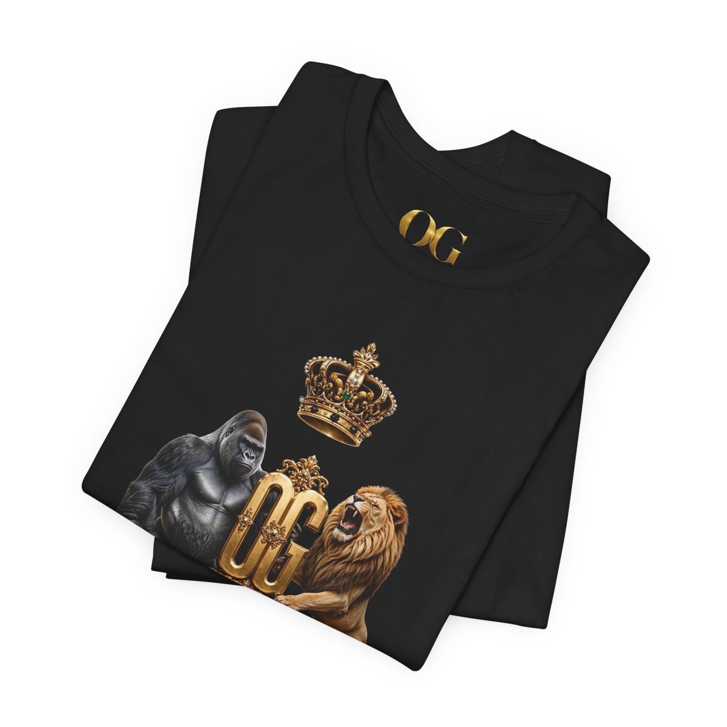 Lion & Gorilla Crowned OG Tee