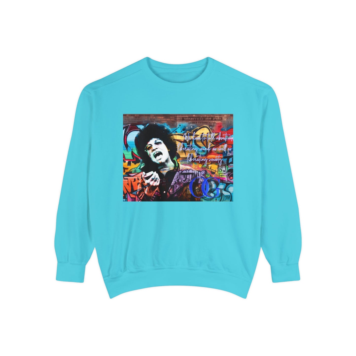 Angela Davis inspired Graffiti OG Sweatshirt