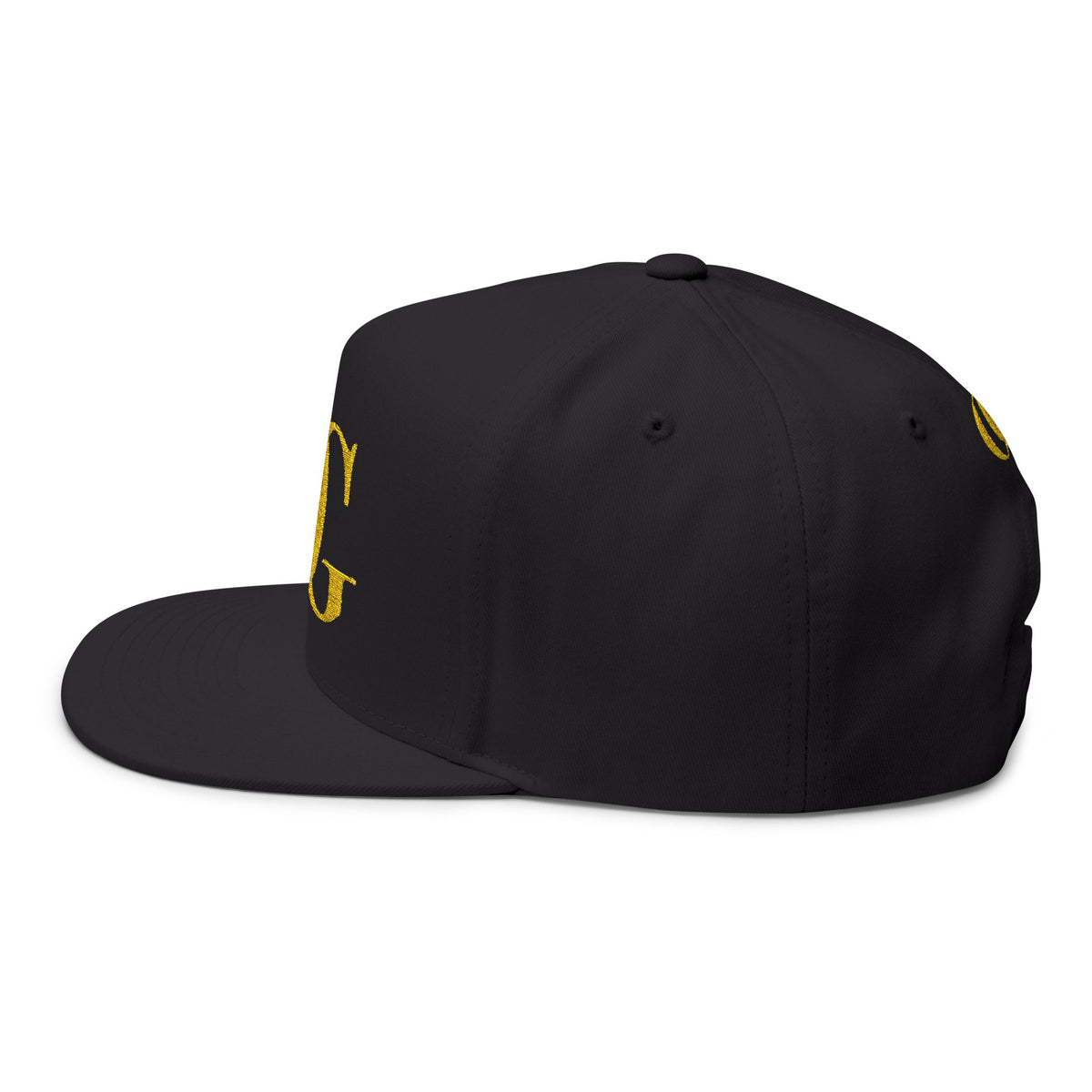 Gold OG Embroidered Flat Bill Cap