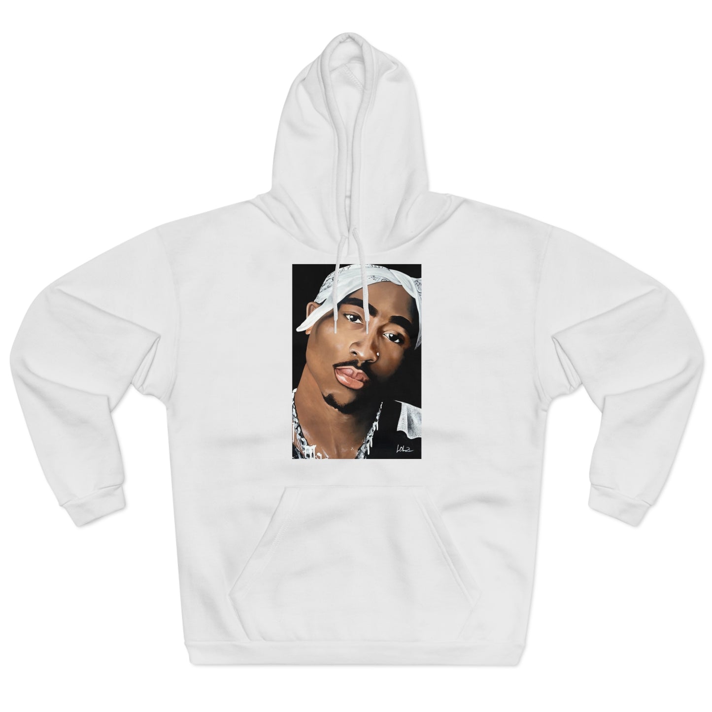 “Dear mama” Portrait painted by Lola Buckwald, OG Hoodie