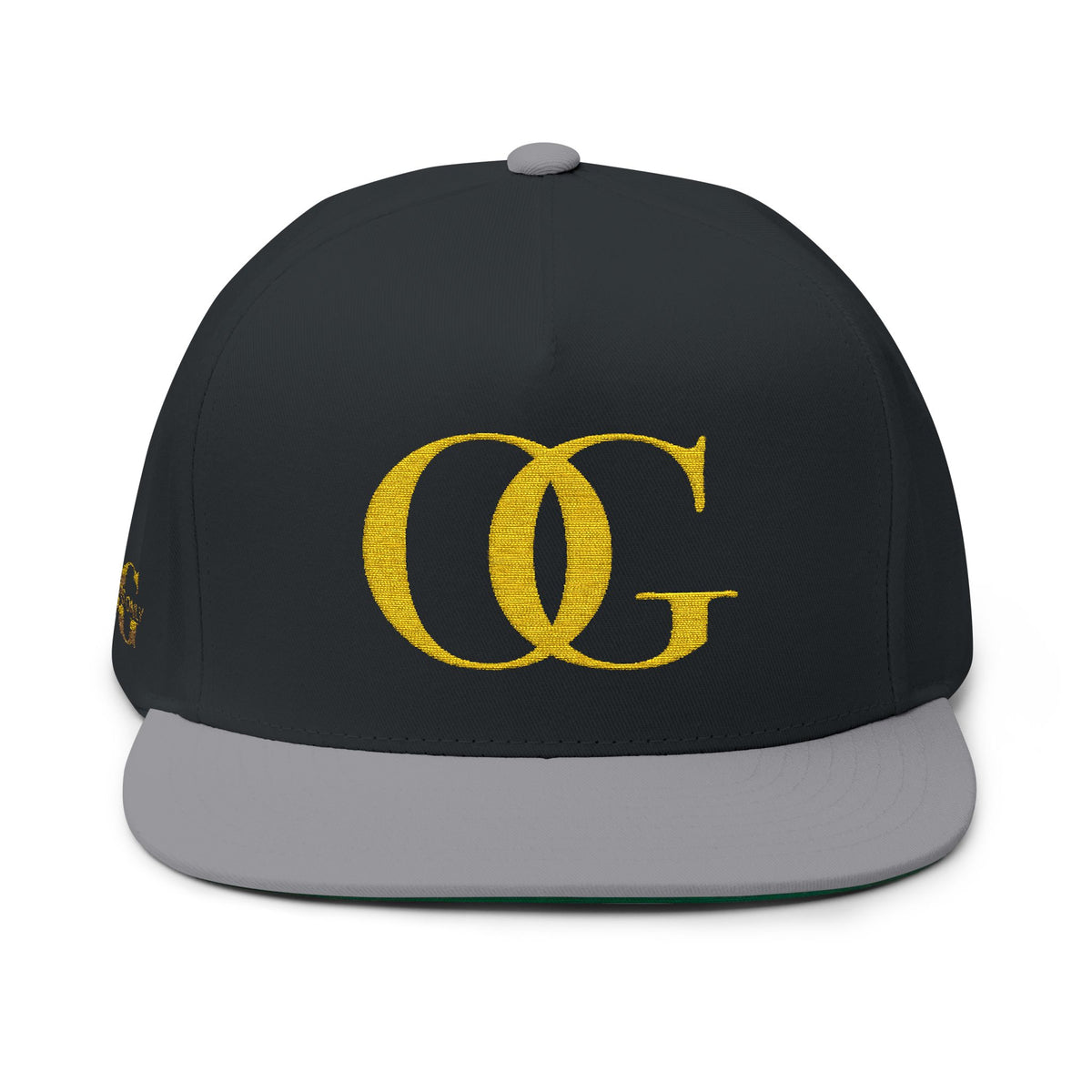 Gold OG Embroidered Flat Bill Cap