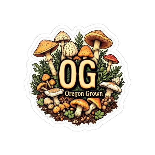 OG Forest Floor Fungi sticker