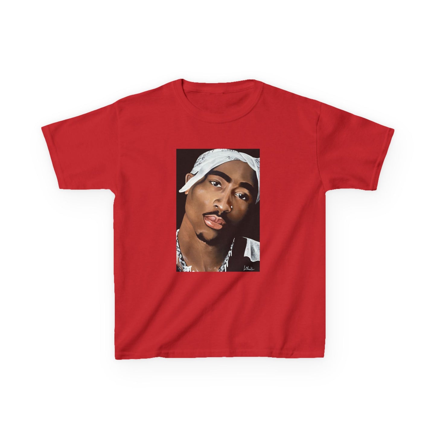 2Pac OG Youth Tee, Original painting by Lola Buckwald