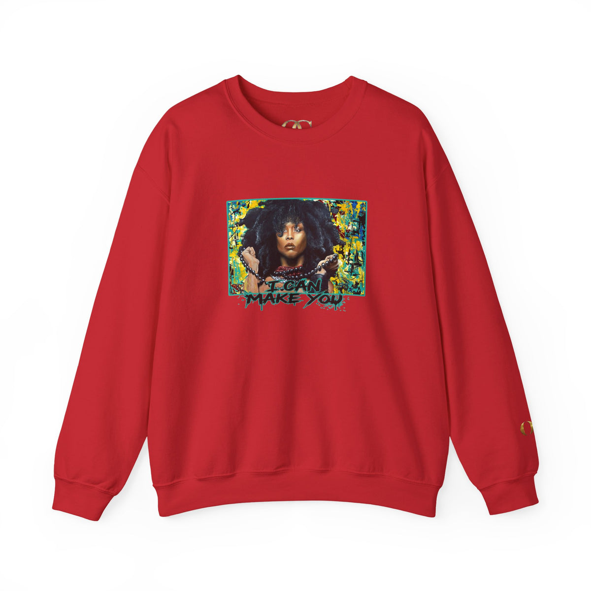 'Put Your Phone Down' OG Sweatshirt with Portrait Art by Lola Buckwald