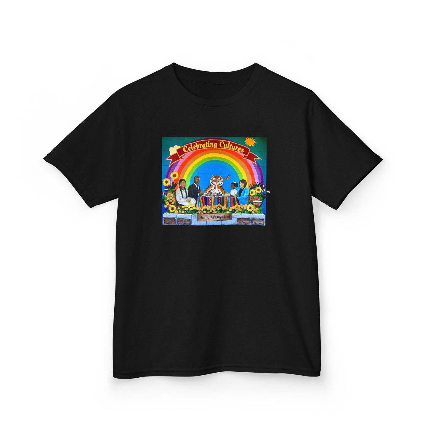 Celebrating Culture Irving Elementary Mural 2026, youth tee