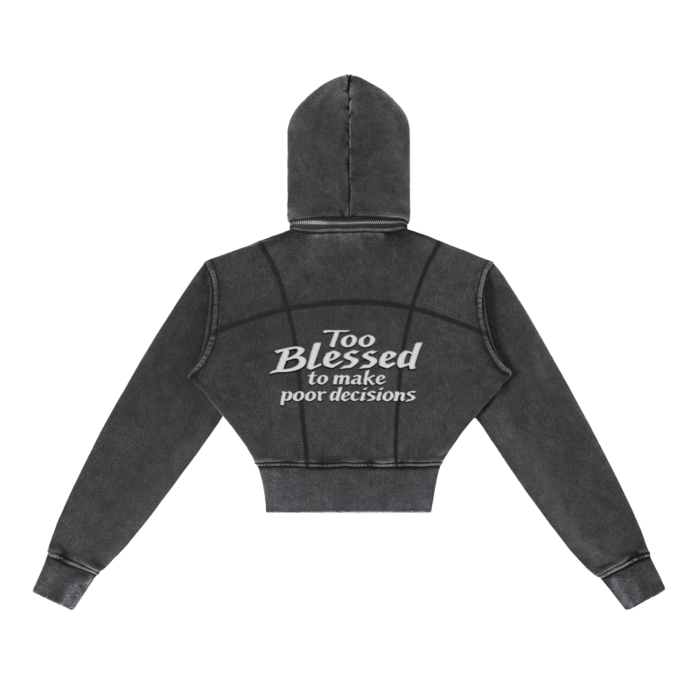 Vintage OG Cropped Fleece Hoodie