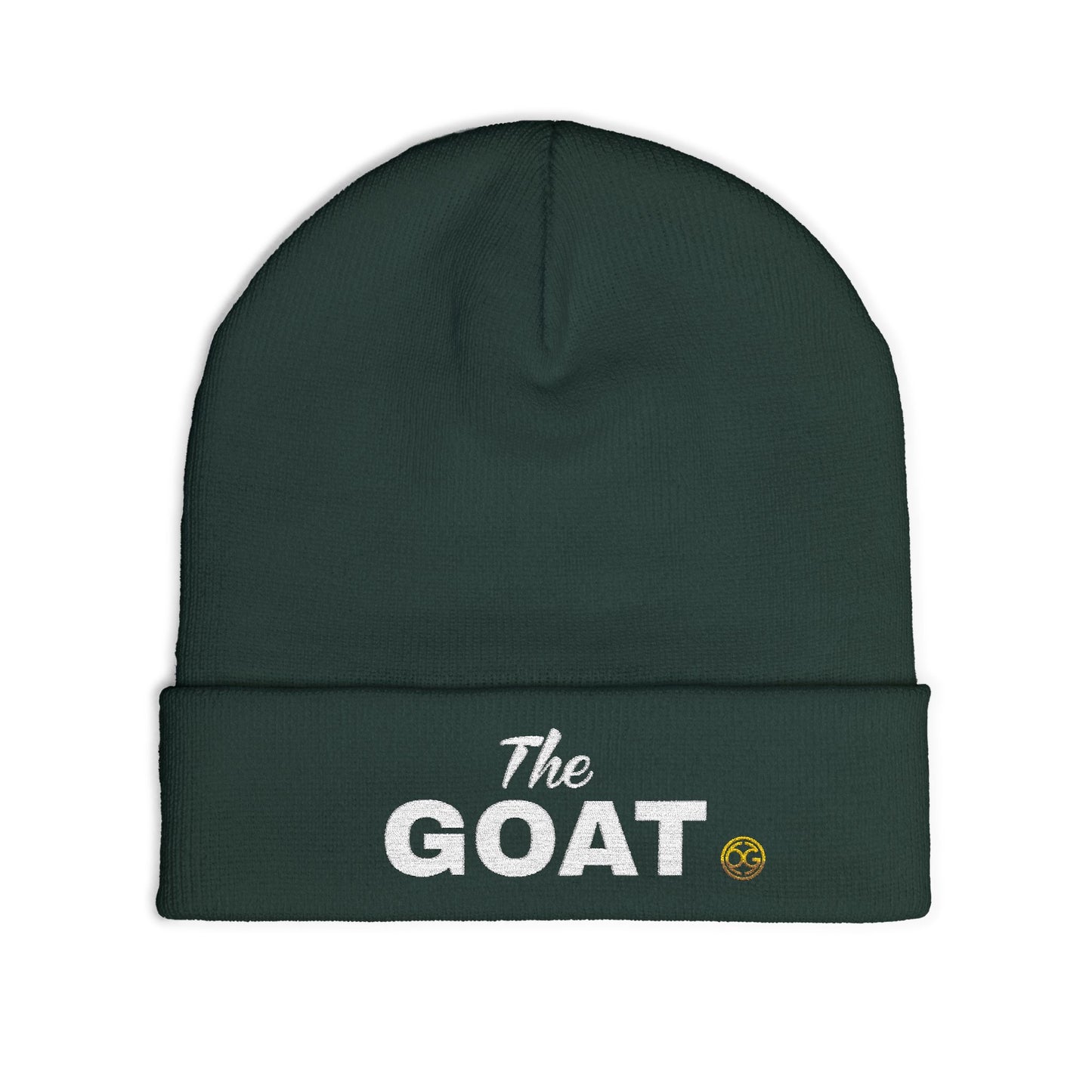 The GOAT Embroidered Knit OG Beanie