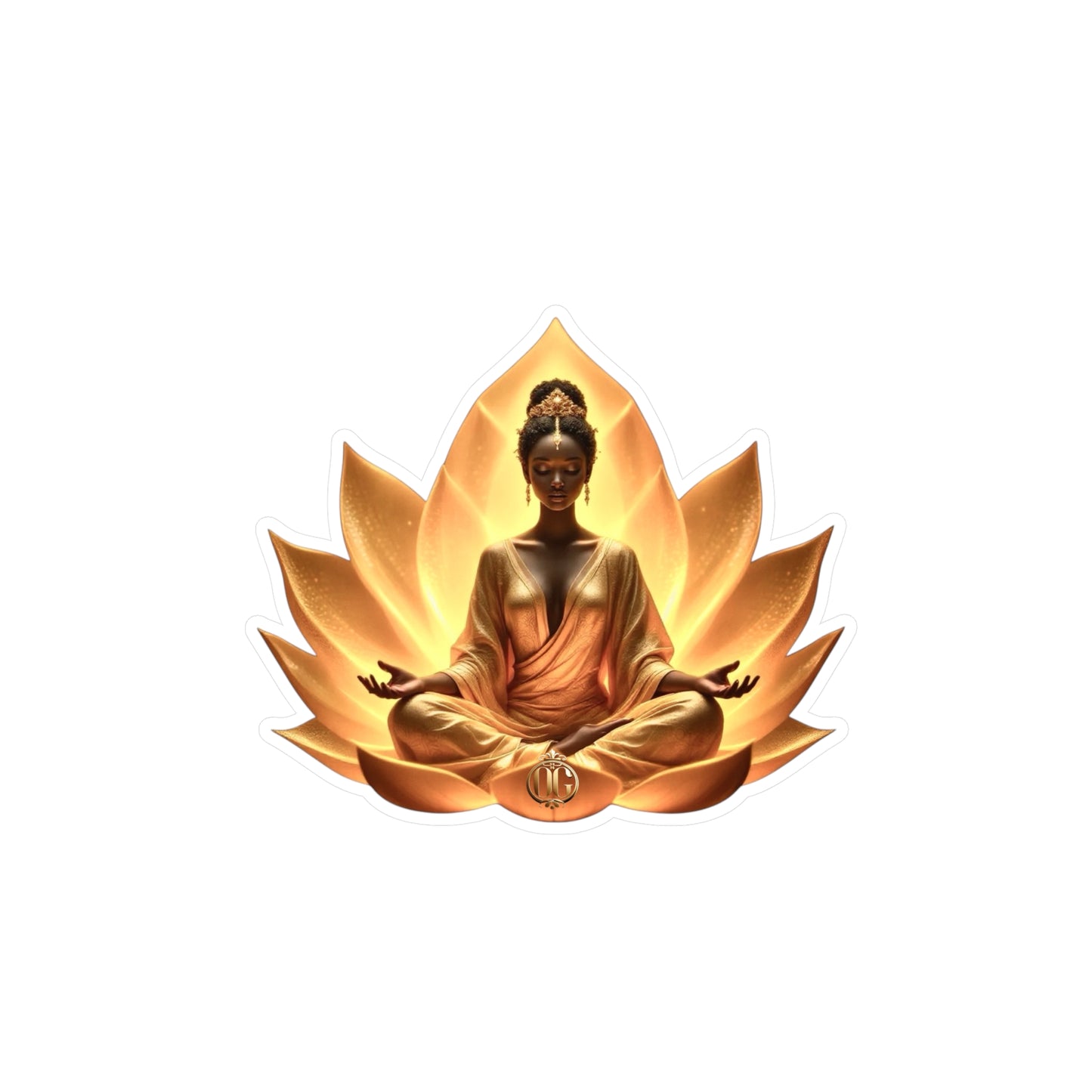 Mindful Lotus OG sticker
